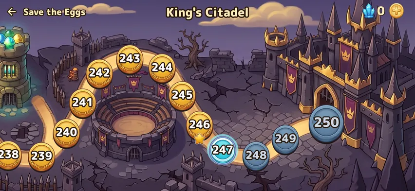 The King’s Citadel map